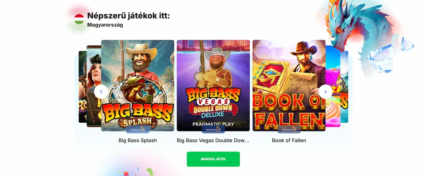 Népszerű kaszinójátékok Magyarországon - Top nyerőgépek magyar játékosoknak